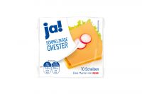 Ja! Schmelzkse-Scheiben Chester 45% (250g)