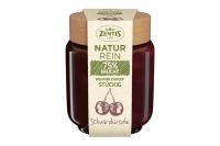 Zentis NaturRein 75% Frucht Schwarzkirsche - stckig (200g)