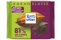 Ritter Sport 81 % Die Starke aus Ghana (100g)
