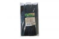 GastroLine Papier-Flex-Trinkhalme schwarz (100Stk.)