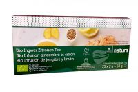 Transgourmet Natura Bio Ingwer Zitronen Tee (25x2g)