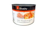 Transgourmet Quality MSC Thunfisch Stcke in Sonnenblumenl (1,705kg)