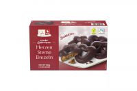 Weiss Lebkuchen Herzen Sterne Brezeln Zartbitter (500g)