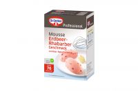 Dr.Oetker Professional Mousse Erdbeer-Rhabarber-Geschmack (1kg)