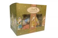 Lindt Mini-Weihnachtsmnner Glamour Kcher (20x10g)