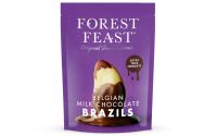 Forest Feast Belgian Milk Chocolate Brazil Nuts (120g)
