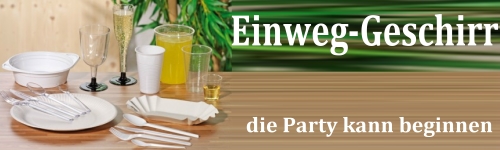 Einweggeschirr